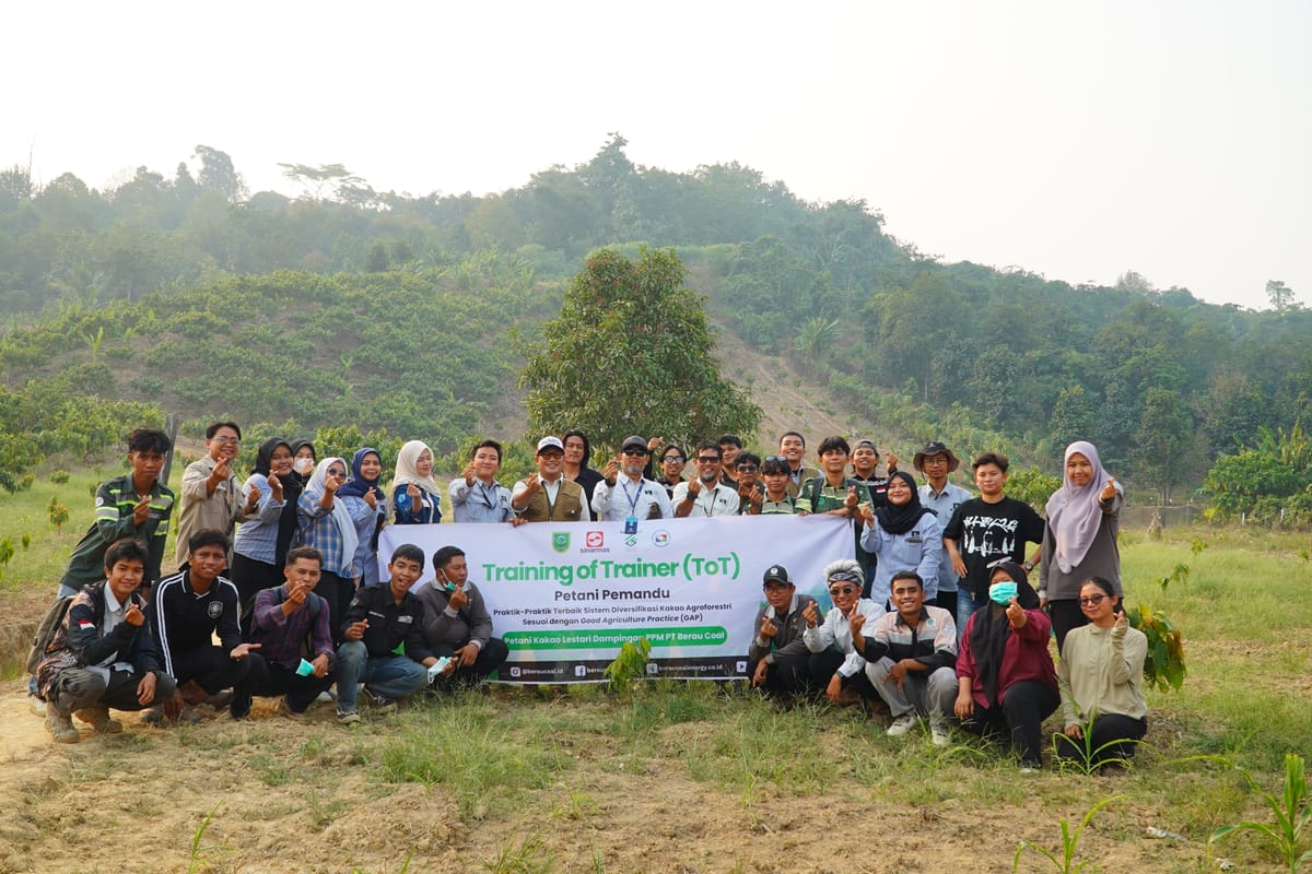 PT Berau Coal Gelar Pelatihan Peningkatan Produksi Kakao Bagi Petani Pemandu